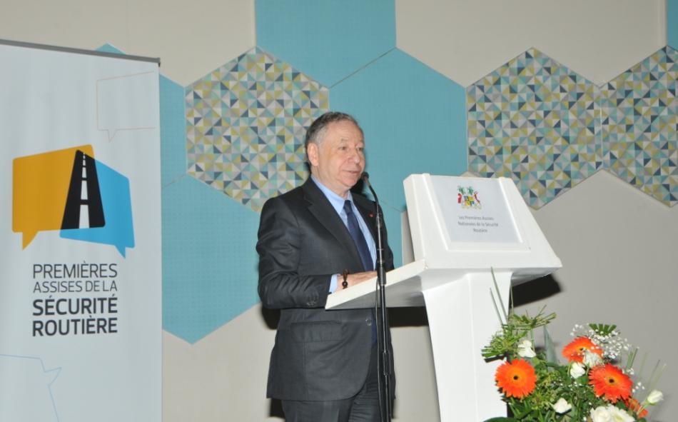 jean todt, mauritius, road safety 