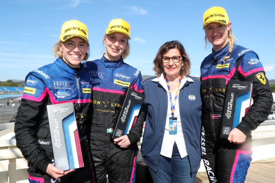 Mouton witnesses richly deserved podium for the all-female Kessel Racing crew