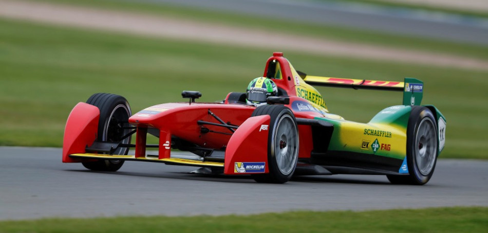 Lucas di Grassi topped the timesheets during day four of Formula E pre-season testing at Donington Park