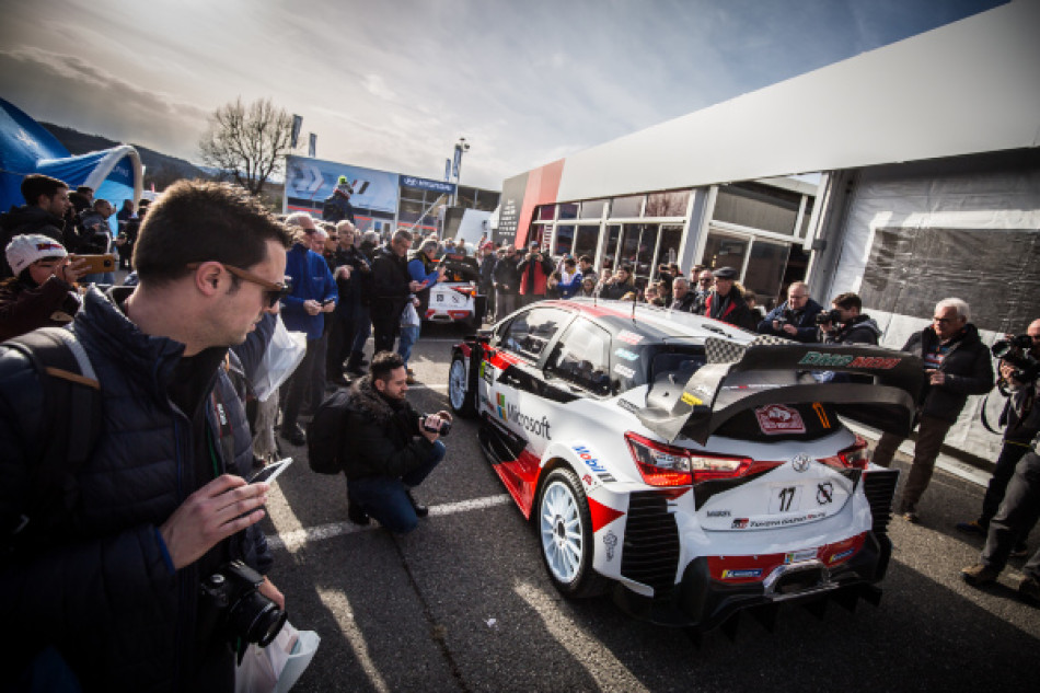 S. Ogier / J. Ingrassia at the Gap Service Park on Rallye Monte-Carlo S. Ogier / J. Ingrassia at the Gap Service Park on Rallye Monte-Carlo