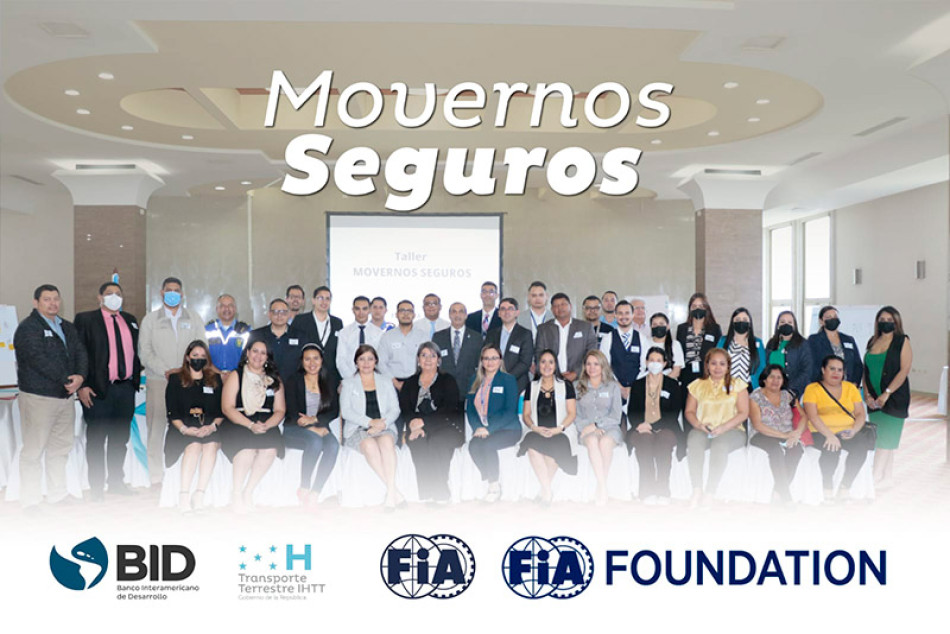 movernos seguros workshop, FIA, IDB