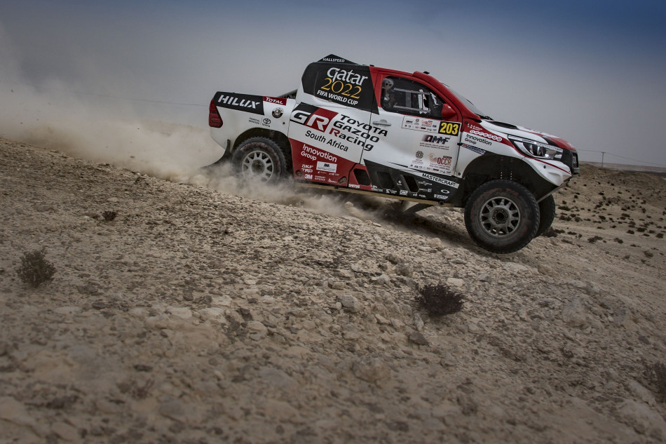 Nasser Al Attiyah stakes an early claim on home Qatar Cross Country Rally