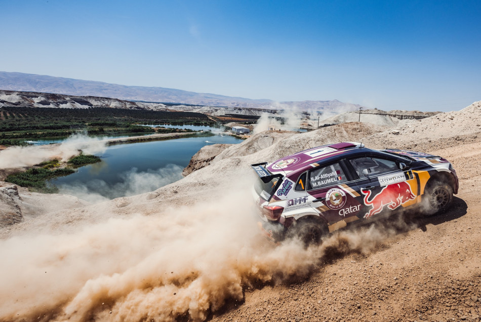 2022 Jordan Rally - Nasser Saleh Al-Attiyah/Mathieu Baumel (photo: Rally Jordan organisers)