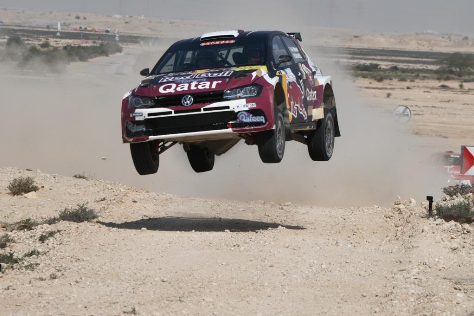 MERC - Qatar Rally - Nasser Al-Attiyah / Mathieu Baumel 