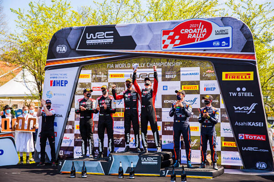 2021 Rally Croatia - Final Podium