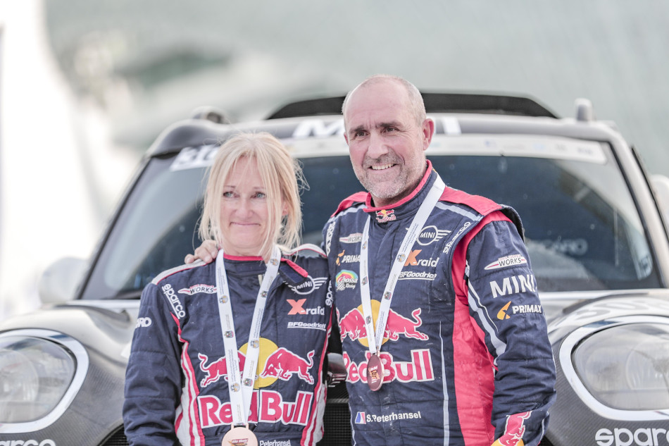 Stéphane & Andrea Peterhansel take historic Desert Challenge victory