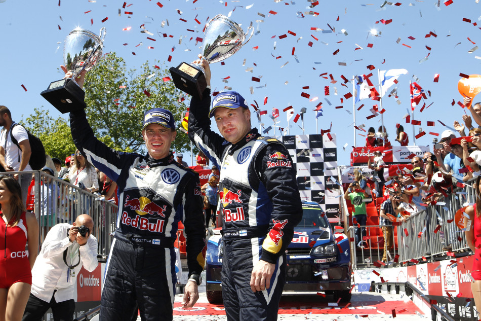 Latvala heads a Volkswagen 1-2-3