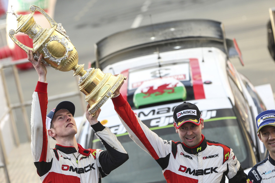 WRC – MAIDEN WIN FOR EVANS, OGIER AND M-SPORT SEAL THE TITLES