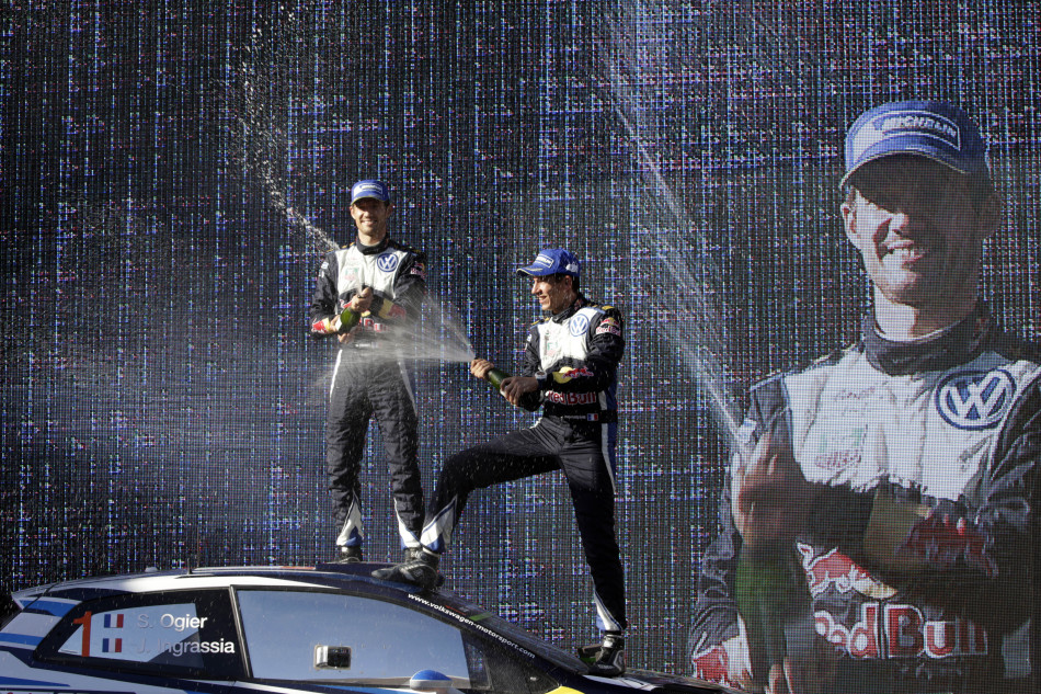 Triple hat-trick for Ogier, Ingrassia and Volkswagen