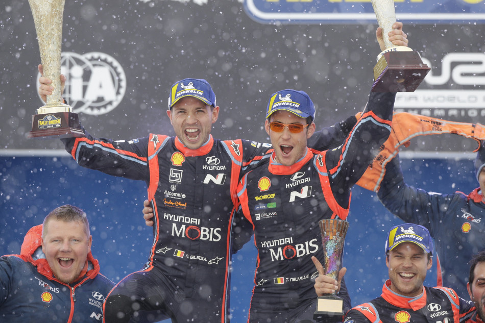 WRC – Belgians conquer the Scandinavian snow