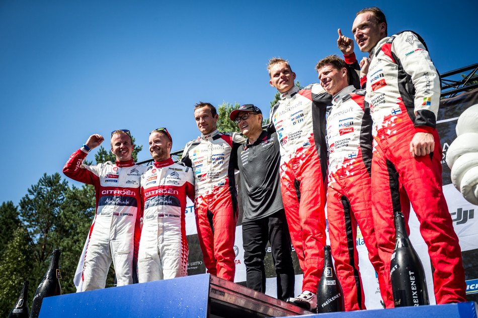 WRC - Tanak: "I had the best feeling I have ever had in Finland."