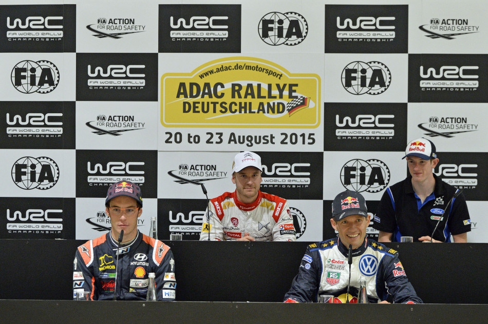 2015 Rallye Deutschland - Pre-event FIA Press Conference