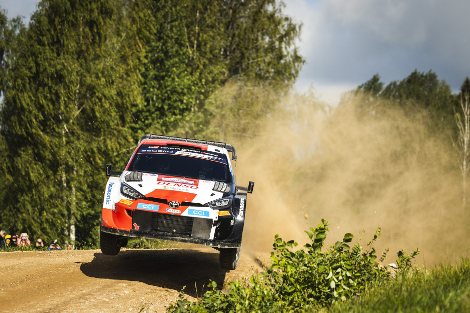 Kalle Rovanpera and Jonne Halttunen have won Rally Finland for the third time