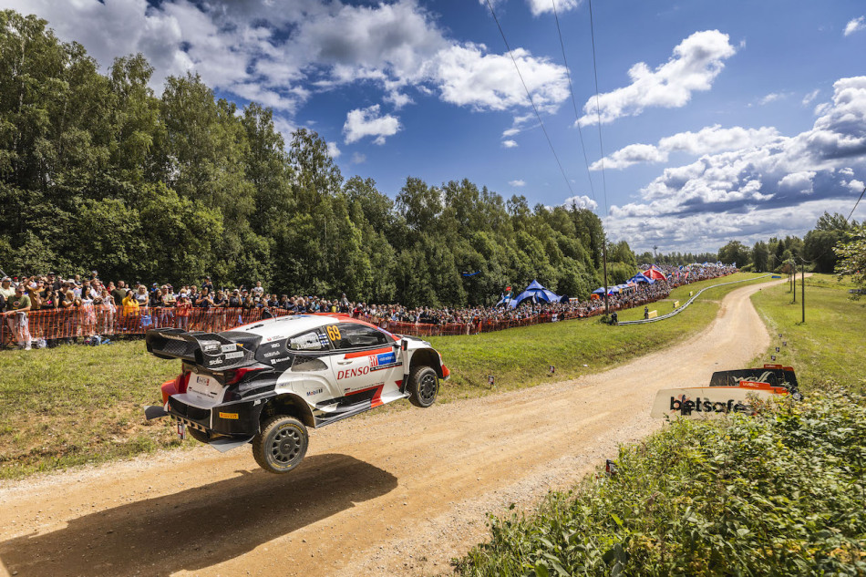 Kalle Rovanpera and Jonne Halttunen have increased their Rally Estonia lead