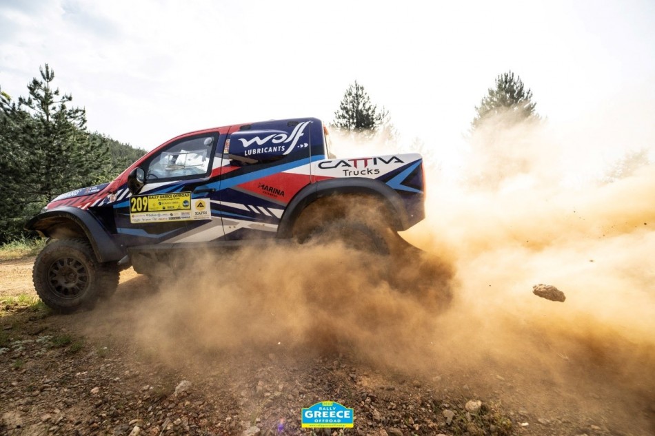 Silva/Damasio vince l’European Bagas Cup Round 2 Rally Greece Off-Road