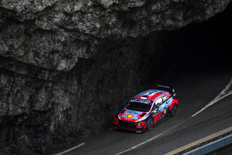 2021 WRC - Rallye Monte-Carlo - O. Tänak/M. Wydaeghe (photo Red Bull Content Pool)