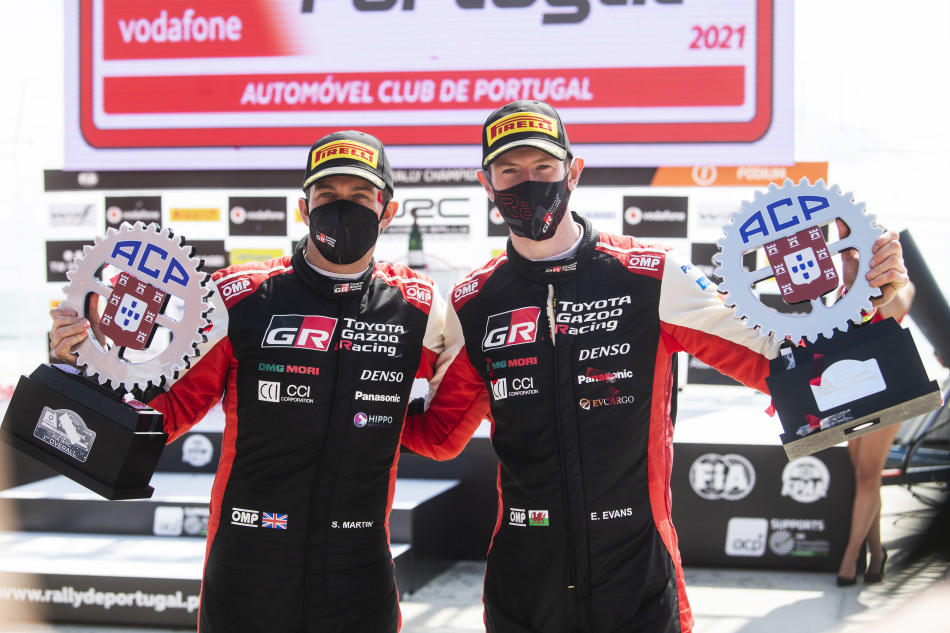 2021 WRC - Rally Portugal - E. Evans and S. Martin (Jaanus Ree/Red Bull Content Pool) 2021 WRC - Rally Portugal - E. Evans and S. Martin (Jaanus Ree/Red Bull Content Pool)