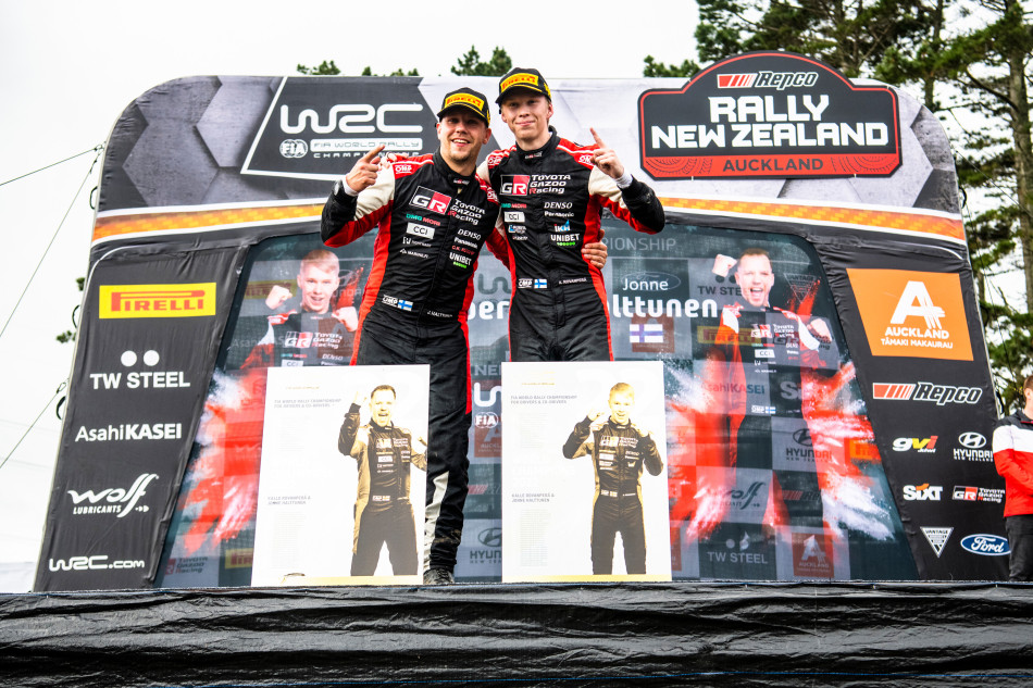 2022 WRC - Repco Rally New Zealand - Kalle Rovanperä (FIN) / Jonne Halttunen (FIN), Toyota Gazoo Racing (photo: Jaanus Ree / Red Bull Content Pool)