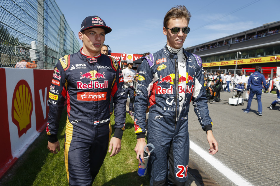 Verstappen, Kvyat, Red Bull, Toro Rosso, F1