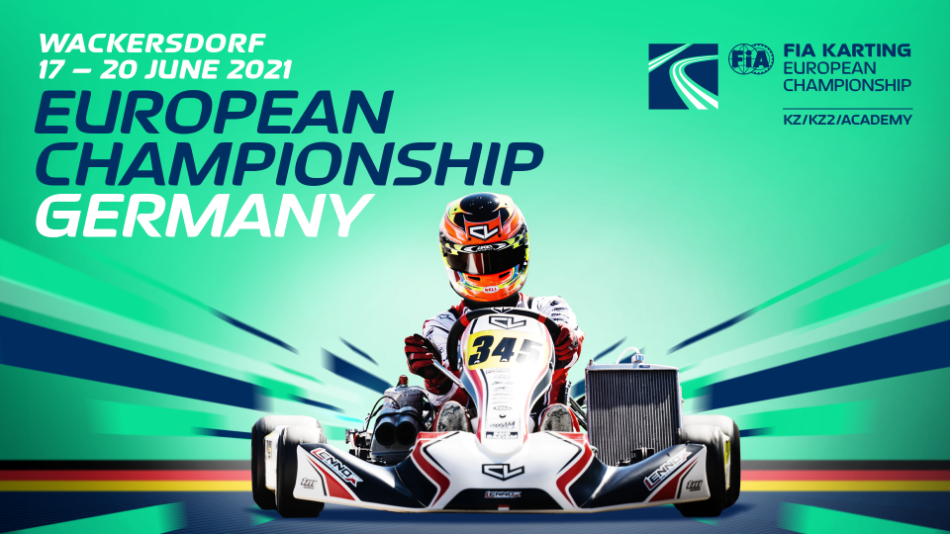 European Championship Germany karting visual