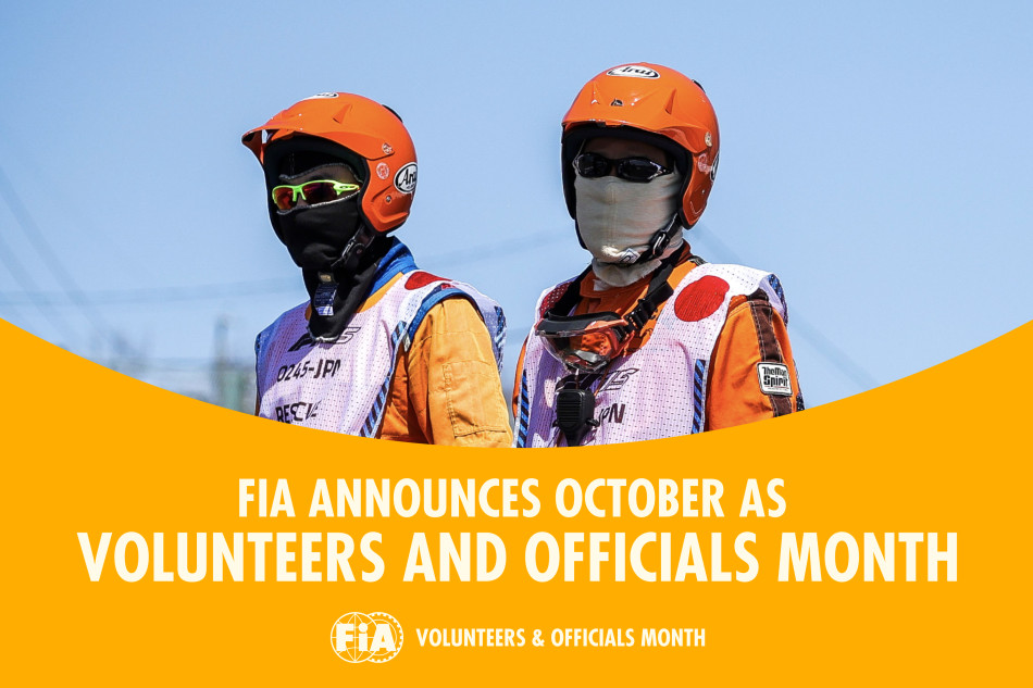 FIA Volunteers and Officials Month