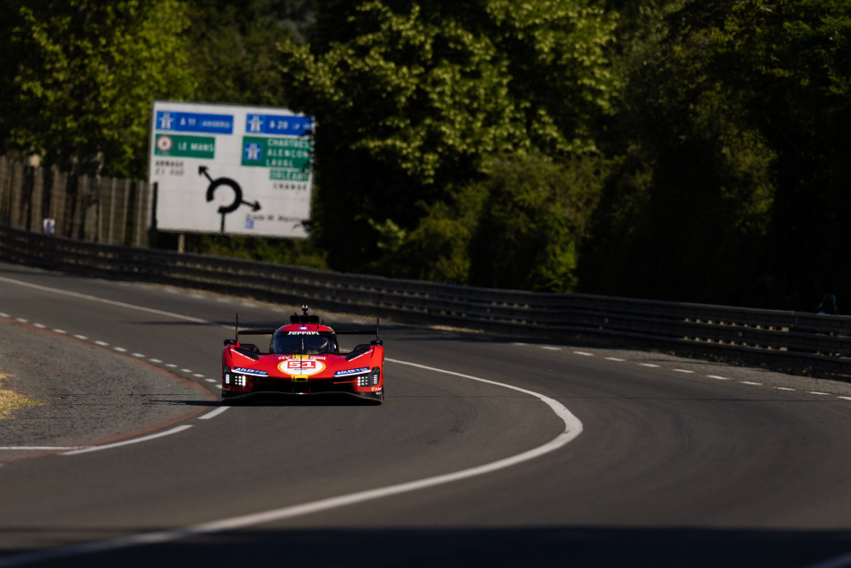WEC: la Ferrari più veloce nella giornata di test della 24 Ore di Le Mans