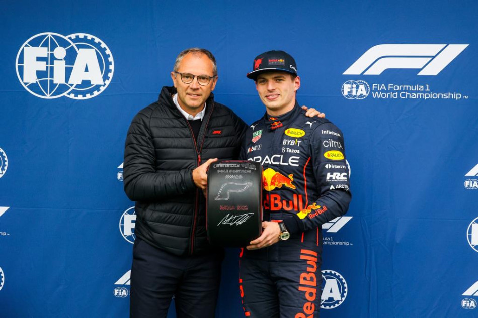 F1 - Verstappen takes pole in Imola as red flags disrupt ...