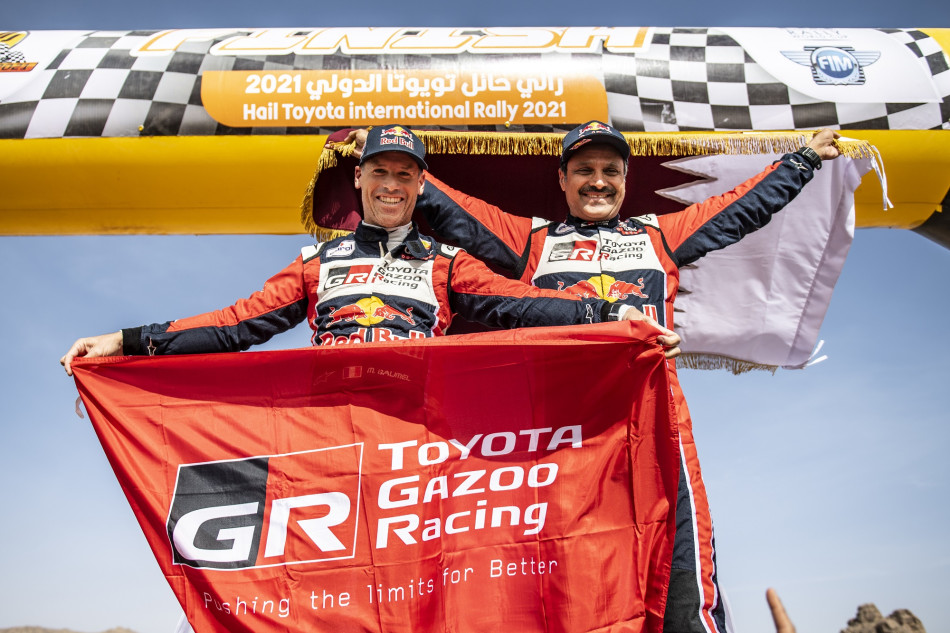 Cross-Country Rallies – Al-Attiyah and Baumel claim FIA World Cup title with victory on Hail Rally