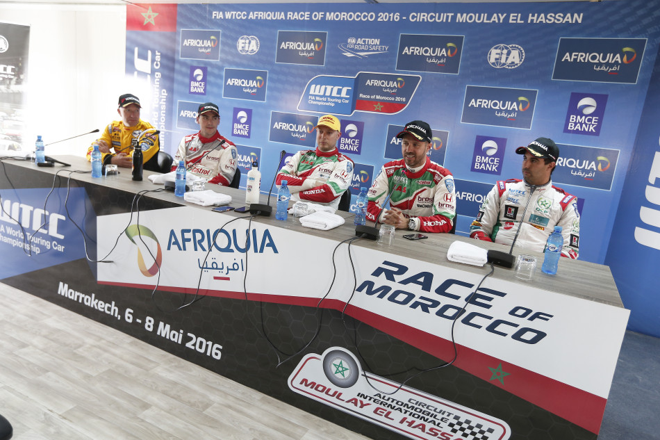 WTCC, morocco, qualifying, rob huff