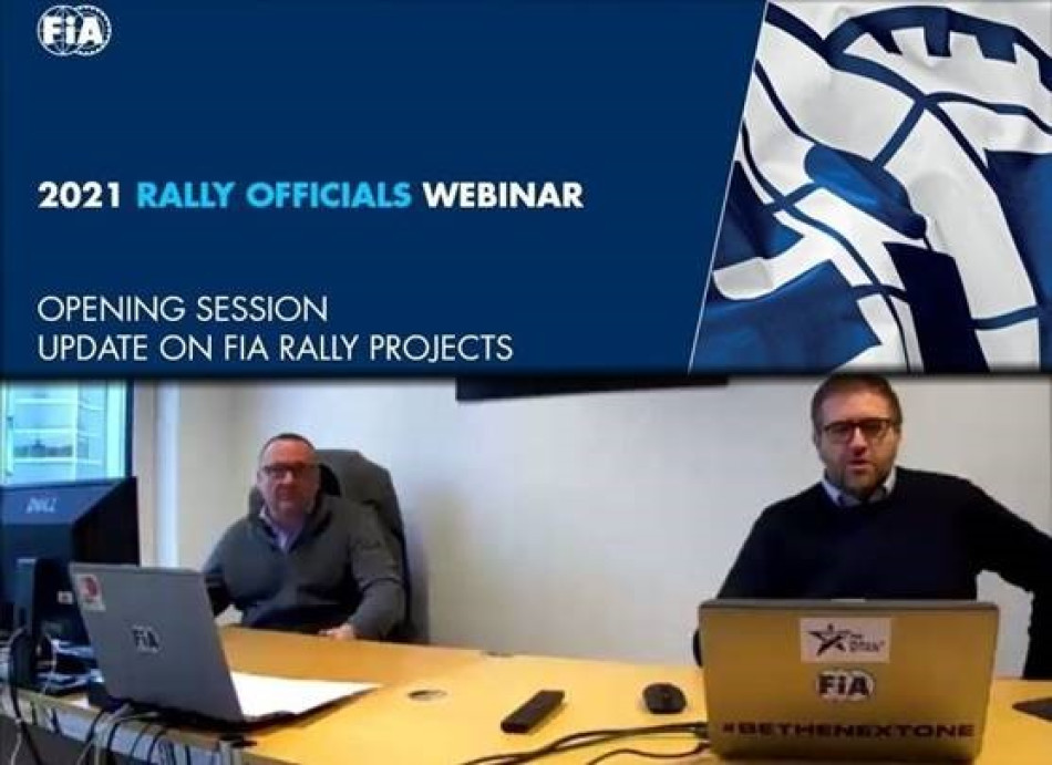 2021 Rally Officials Webinar - FIA Rally Director Yves Matton & Category Manager for Regional Rally Jérôme Roussel