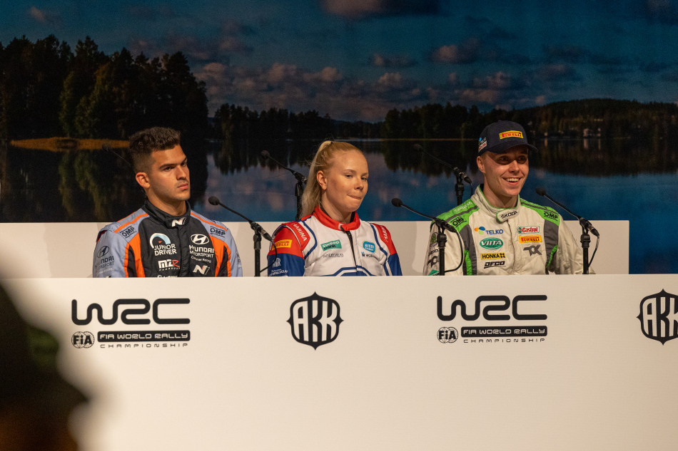 2022 WRC - Rally Finland, WRC2 press conference (photo: Rally Finland)