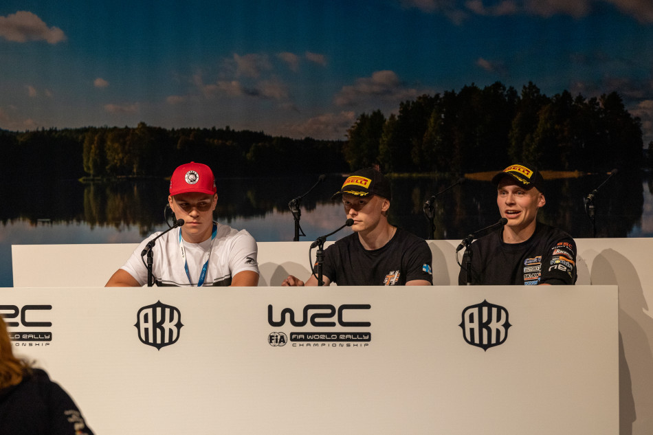 2022 WRC - Rally Finland, WRC3 press conference (photo: Rally Finland)