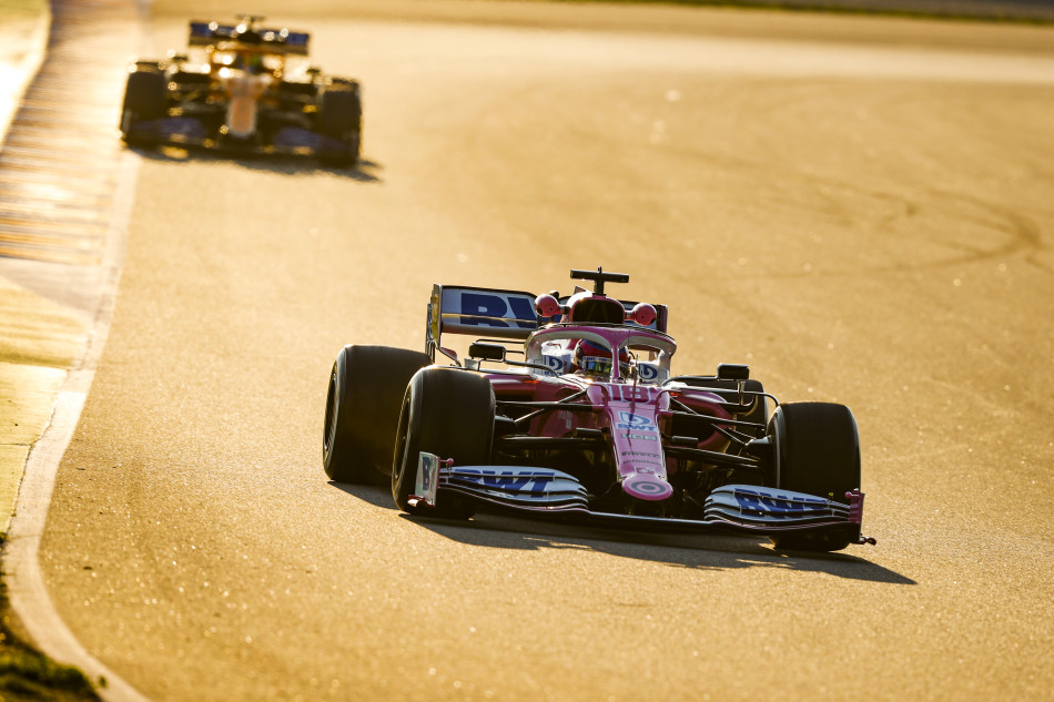 2020 formula 1 testing