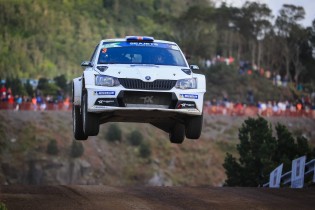 FIA ERC Rally Liepaja - Chris Ingram / Ross Whittock