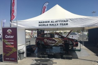 FIA MERC International Qatar Rally - Nasser Al-Attiyah's VW Polo GTI R5