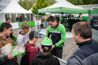 2019 ERT Central - Rally Cesky Krumlov - J. Kopecky & spectators