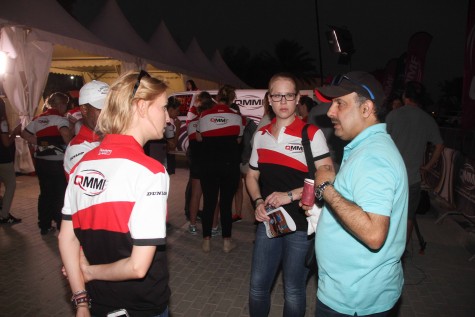 QMMF President talking with the drivers