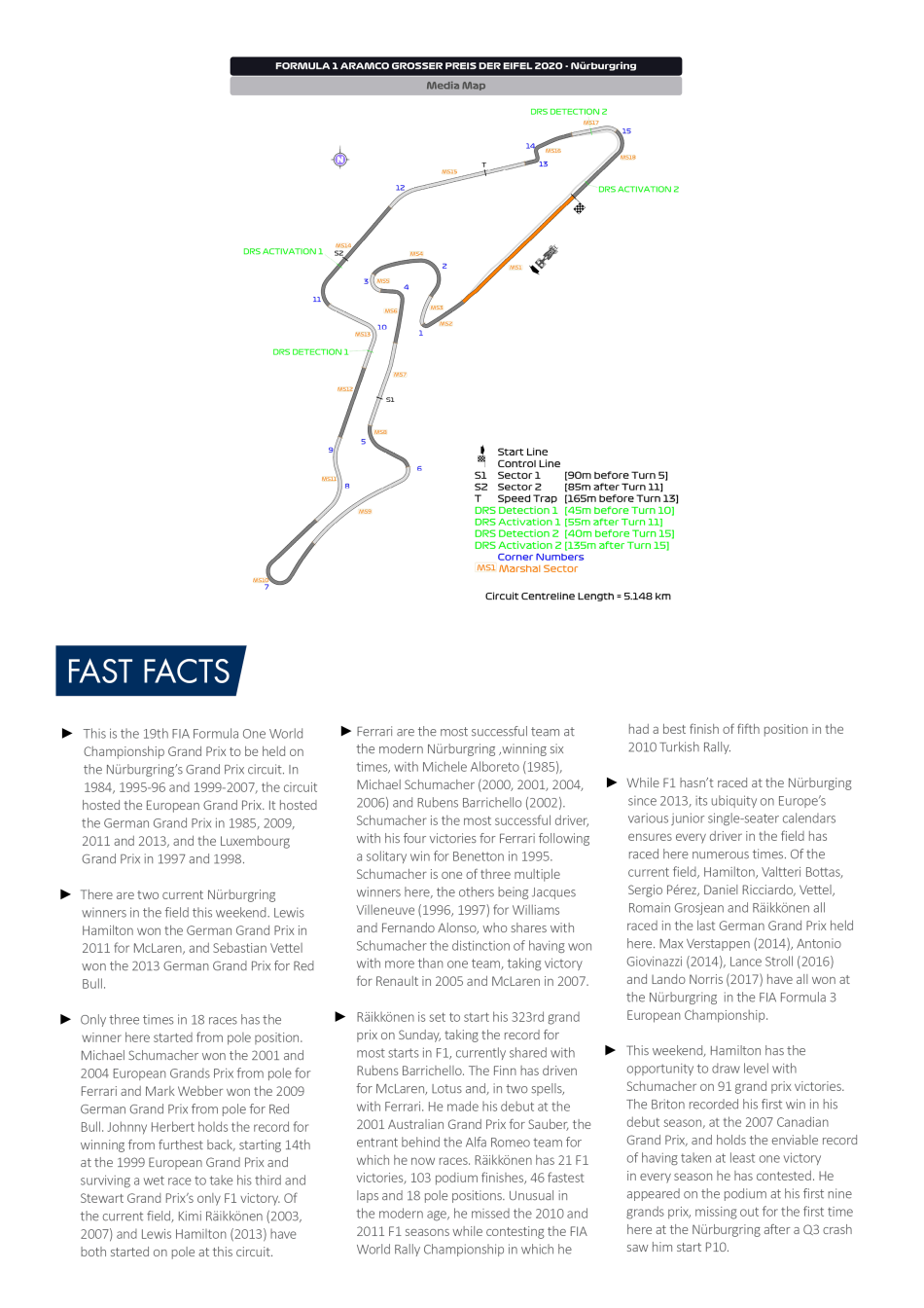 F1 2020 Eifel Grand Prix Preview Federation Internationale De L Automobile