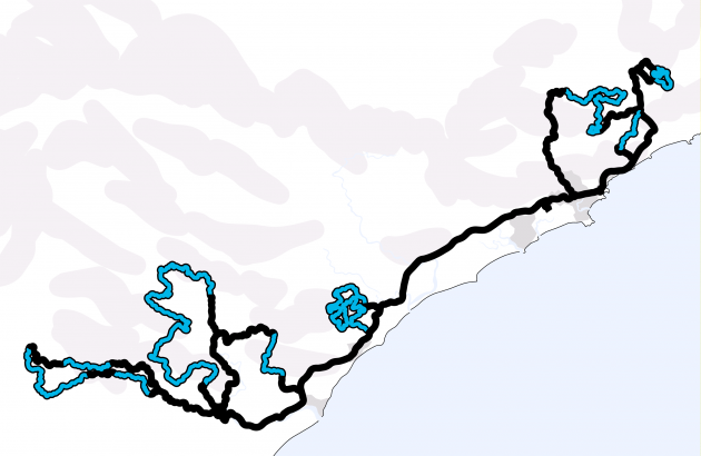 2015 Rally Australia - Map