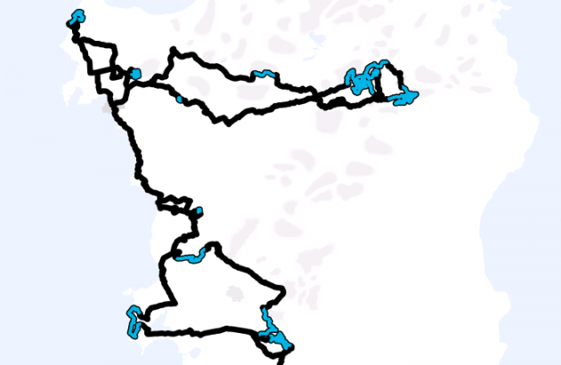 WRC - 2015 Rally Italia Sardegna - Stage Map