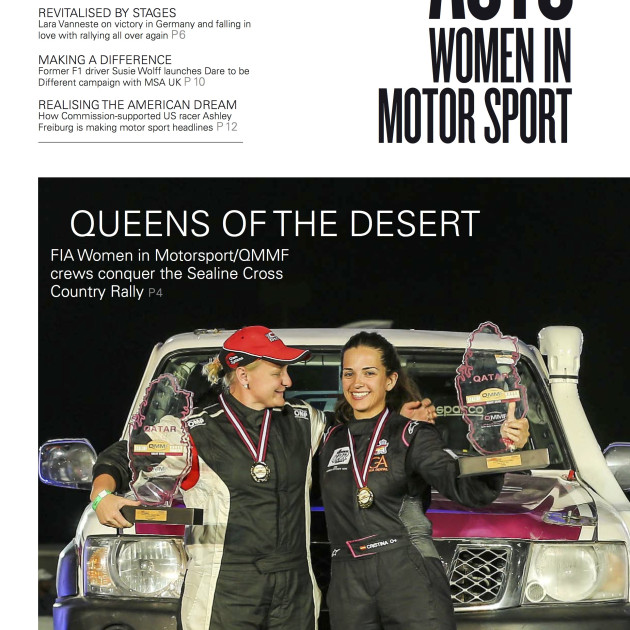 Auto Women In Motor Sport