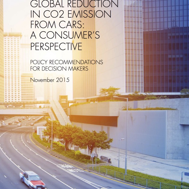 Global Reduction in CO2 Emission from cars