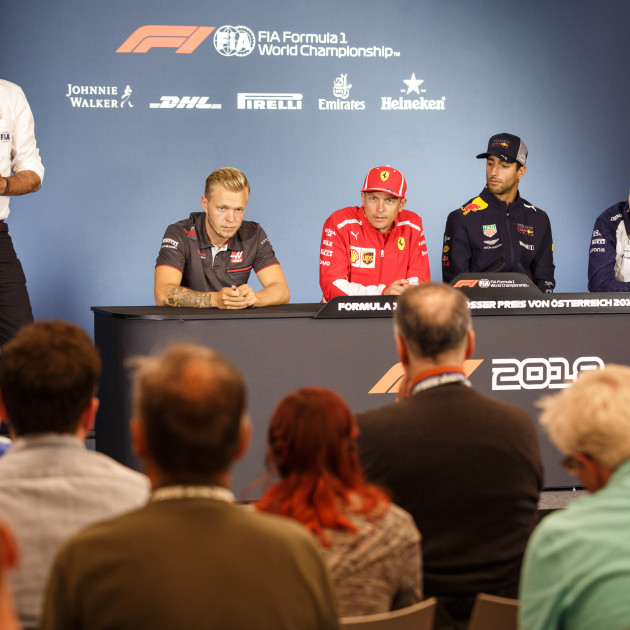 2018 Austrian GP Press Conference