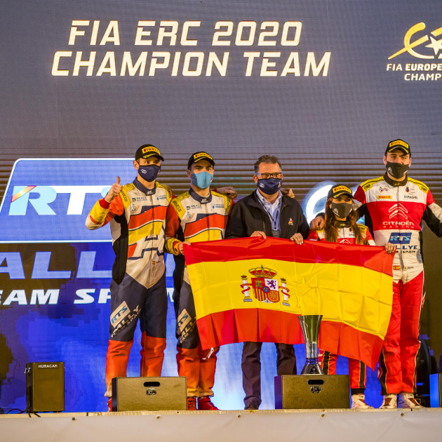 2020 ERC - Rallye Team Spain - FIA ERC 2020 Champion Team