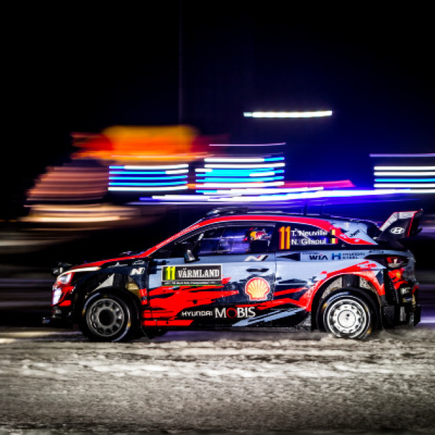 WRC Rally Sweden - SS1 - Thierry Neuville / Nicolas Gilsoul (BEL)