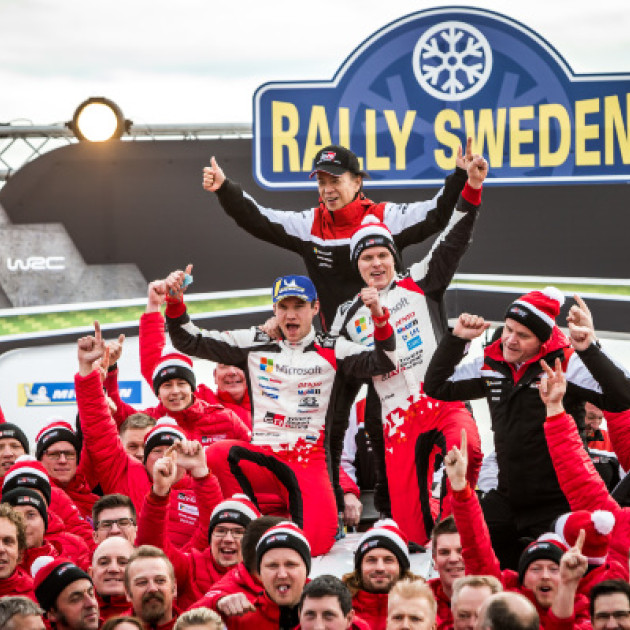 Rally Sweden - Ott Tänak, Martin Järveoja & the Toyota Gazoo Racing WRT team