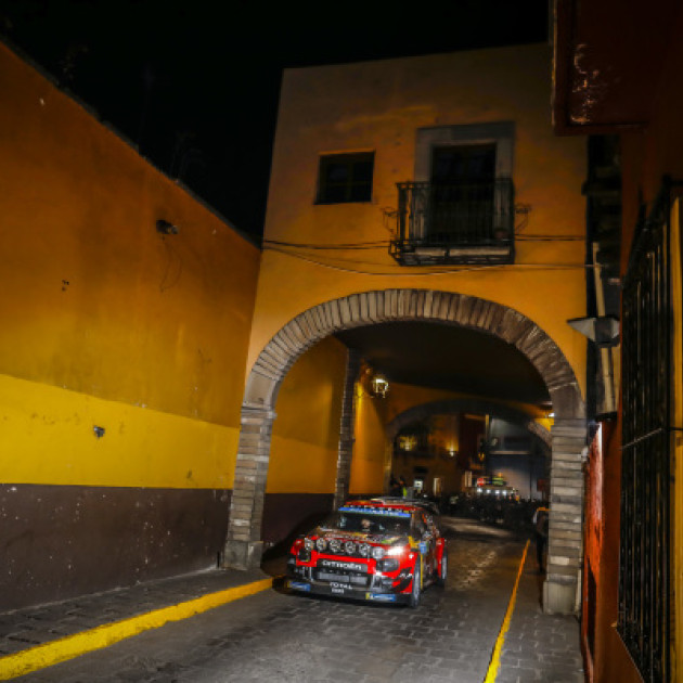 Rally Mexico 2019 - SS1, Street Stage Guanajuato - E. Lappy / J. Ferm