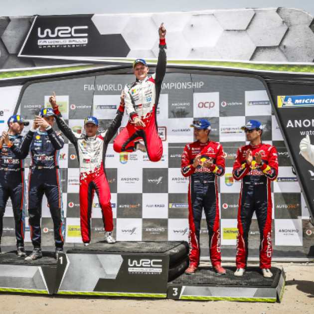 2019 Rally Portugal - Podium