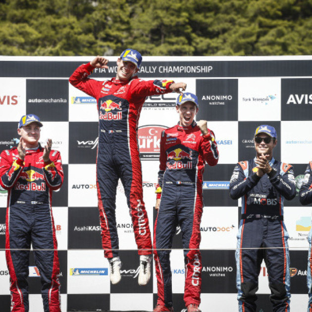 2019 Rally Turkey - Podium