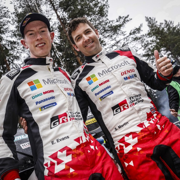 2020 WRC - Rally Sweden - Elfyn Evans &amp; Scott Martin (DPPI)